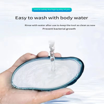 Nano Crystal Painless and Easy Hair Remover Washable Reusable Hair Removal Tools Glass Foot Scrubber Foot Plate File Skin Care